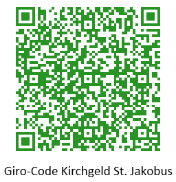 Giro Code Kirchgeld St. Jakobus